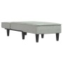 Sofá diván de terciopelo gris claro de vidaXL, Divanes - Ref: Foro24-352835, Precio: 140,19 €, Descuento: %