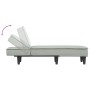 Light Gray Velvet Divan Sofa by vidaXL, Daybeds - Ref: Foro24-352835, Price: 140,99 €, Discount: %