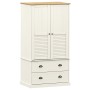 VIGO solid white pine wood wardrobe 90x55x176 cm by vidaXL, Wardrobes - Ref: Foro24-353164, Price: 355,99 €, Discount: %