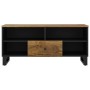 Mango wood and plywood TV cabinet 100x33x46 cm by vidaXL, TV Furniture - Ref: Foro24-351973, Price: 86,53 €, Discount: %