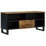 Mango wood and plywood TV cabinet 100x33x46 cm by vidaXL, TV Furniture - Ref: Foro24-351973, Price: 86,53 €, Discount: %