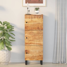 Aparador con 3 puertas hierro y madera maciza mango 40x33x110cm de vidaXL, Aparadores - Ref: Foro24-352929, Precio: 131,99 €,...