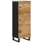 Aparador con 3 puertas hierro y madera maciza mango 40x33x110cm de vidaXL, Aparadores - Ref: Foro24-352929, Precio: 131,25 €,...