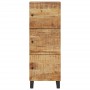 Aparador con 3 puertas hierro y madera maciza mango 40x33x110cm de vidaXL, Aparadores - Ref: Foro24-352929, Precio: 131,25 €,...