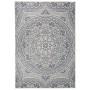 Alfombra de exterior de tejido plano rayas azules 160x230 cm de vidaXL, Alfombras - Ref: Foro24-340832, Precio: 54,98 €, Desc...