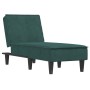 Sofá diván de terciopelo verde oscuro de vidaXL, Divanes - Ref: Foro24-352837, Precio: 144,03 €, Descuento: %