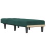 Sofá diván de terciopelo verde oscuro de vidaXL, Divanes - Ref: Foro24-352862, Precio: 142,55 €, Descuento: %