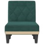 Diwansofa aus dunkelgrünem Samt von vidaXL, Tagesbetten - Ref: Foro24-352862, Preis: 142,55 €, Rabatt: %