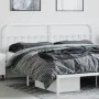 White metal headboard 193 cm by vidaXL, Headboards and footboards - Ref: Foro24-352664, Price: 46,62 €, Discount: %