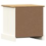 VIGO bedside table solid white pine wood 42x35x42 cm by vidaXL, Nightstands - Ref: Foro24-353158, Price: 45,42 €, Discount: %