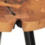 Tall solid acacia wood log high table Ø53x105 cm by vidaXL, Kitchen and dining tables - Ref: Foro24-351792, Price: 150,99 €, ...