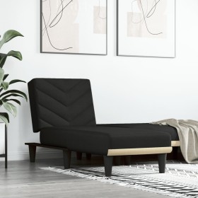 Black fabric daybed sofa by vidaXL, Daybeds - Ref: Foro24-352855, Price: 151,99 €, Discount: %