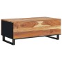 Mesa de centro madera maciza acacia y contrachapada 100x54x40cm de vidaXL, Mesas de centro - Ref: Foro24-351951, Precio: 113,...