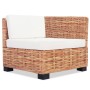 14-teilige Sofagarnitur aus natürlichem Rattan von vidaXL, Sofas - Ref: Foro24-244626, Preis: 778,99 €, Rabatt: %