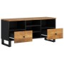 Mango wood and engineered wood TV cabinet 100x33x46 cm by vidaXL, TV Furniture - Ref: Foro24-351981, Price: 99,57 €, Discount: %