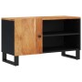 Mueble de TV madera acacia y madera contrachapada 80x33x46 cm de vidaXL, Muebles TV - Ref: Foro24-351963, Precio: 86,65 €, De...