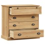 VIGO chest of drawers solid pine wood 80x40x76 cm by vidaXL, Drawers - Ref: Foro24-353160, Price: 159,90 €, Discount: %