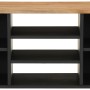 Acacia wood and plywood TV cabinet 100x33x46 cm by vidaXL, TV Furniture - Ref: Foro24-351967, Price: 74,99 €, Discount: %