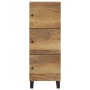 Aparador con 3 puertas hierro y madera maciza mango 40x33x110cm de vidaXL, Aparadores - Ref: Foro24-352932, Precio: 139,30 €,...