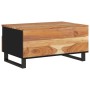 Mesa de centro madera maciza acacia y contrachapada 80x54x40 cm de vidaXL, Mesas de centro - Ref: Foro24-351955, Precio: 113,...