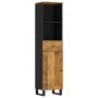 Mueble de baño madera maciza de mango 38x33x160 cm de vidaXL, Muebles de baño - Ref: Foro24-352001, Precio: 128,36 €, Descuen...