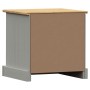 Mesita de noche VIGO madera maciza de pino gris 42x35x42 cm de vidaXL, Mesitas de noche - Ref: Foro24-353156, Precio: 49,73 €...