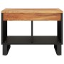 Mesa de centro de madera maciza de acacia 55x50x40 cm de vidaXL, Mesas de centro - Ref: Foro24-352878, Precio: 69,99 €, Descu...