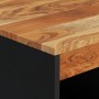 Mesa de centro de madera maciza de acacia 55x50x40 cm de vidaXL, Mesas de centro - Ref: Foro24-352878, Precio: 69,99 €, Descu...