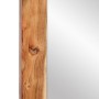 Espejo de vidrio y madera maciza de acacia 70x50 cm de vidaXL, Espejos - Ref: Foro24-351983, Precio: 79,23 €, Descuento: %