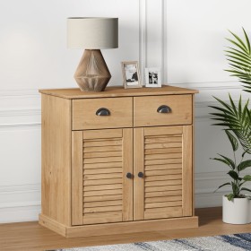 VIGO sideboard with drawers solid pine wood 78x40x75 cm by vidaXL, Sideboards - Ref: Foro24-353202, Price: 176,03 €, Discount: %