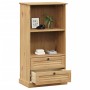 Librería VIGO madera maciza de pino 60x35x114,5 cm de vidaXL, Librerías y estanterías - Ref: Foro24-353184, Precio: 133,90 €,...