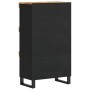 Solid mango wood auxiliary cabinet 60x33x107 cm by vidaXL, Nightstands - Ref: Foro24-352889, Price: 124,45 €, Discount: %