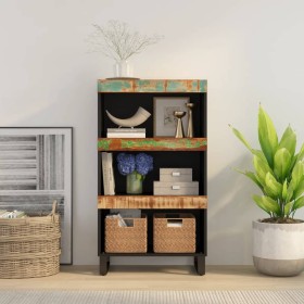 Recycled solid wood auxiliary cabinet 60x33x107 cm by vidaXL, Nightstands - Ref: Foro24-352891, Price: 117,99 €, Discount: %