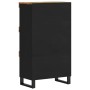 Recycled solid wood auxiliary cabinet 60x33x107 cm by vidaXL, Nightstands - Ref: Foro24-352891, Price: 117,70 €, Discount: %