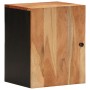 Armario de baño de pared madera maciza de acacia 38x33x48 cm de vidaXL, Muebles de baño - Ref: Foro24-351991, Precio: 76,92 €...