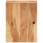 Armario de baño de pared madera maciza de acacia 38x33x48 cm de vidaXL, Muebles de baño - Ref: Foro24-351991, Precio: 76,92 €...