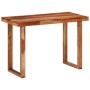 Mesa de comedor madera maciza de acacia 110x50x76 cm de vidaXL, Mesas de cocina y de comedor - Ref: Foro24-353317, Precio: 21...