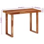 Mesa de comedor madera maciza de acacia 110x50x76 cm de vidaXL, Mesas de cocina y de comedor - Ref: Foro24-353317, Precio: 21...