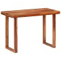 Mesa de comedor madera maciza de acacia 110x50x76 cm de vidaXL, Mesas de cocina y de comedor - Ref: Foro24-353317, Precio: 21...