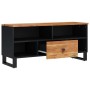 Mueble de TV madera acacia y madera contrachapada 100x33x46 cm de vidaXL, Muebles TV - Ref: Foro24-351971, Precio: 73,99 €, D...