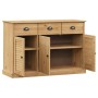 Aparador con cajones VIGO madera maciza pino 113x40x75 cm de vidaXL, Aparadores - Ref: Foro24-353190, Precio: 201,13 €, Descu...