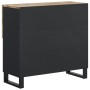 Sideboard with 2 doors solid mango wood 80x33x75 cm by vidaXL, Sideboards - Ref: Foro24-352921, Price: 145,39 €, Discount: %