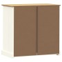 Cómoda VIGO madera maciza pino blanco 80x40x76 cm de vidaXL, Cajoneras - Ref: Foro24-353161, Precio: 199,30 €, Descuento: %