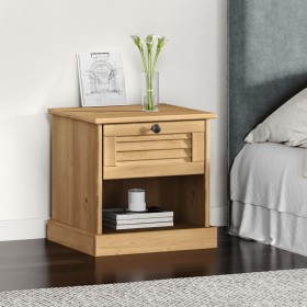 VIGO bedside table solid pine wood 42x35x42 cm by vidaXL, Nightstands - Ref: Foro24-353154, Price: 46,42 €, Discount: %