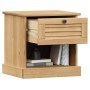 Mesita de noche VIGO madera maciza de pino 42x35x42 cm de vidaXL, Mesitas de noche - Ref: Foro24-353154, Precio: 46,42 €, Des...