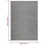 Gray long pile rug 160x230 cm by vidaXL, Rugs - Ref: Foro24-342134, Price: 83,42 €, Discount: %