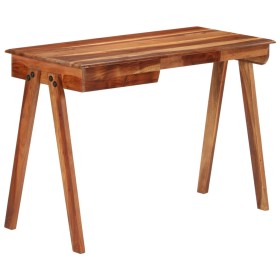 Desk with drawers solid acacia wood 110x50x77 cm by vidaXL, Desks - Ref: Foro24-353304, Price: 237,18 €, Discount: %