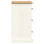 Aparador con cajones VIGO madera maciza pino blanco 78x40x75 cm de vidaXL, Aparadores - Ref: Foro24-353200, Precio: 156,99 €,...