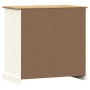 Aparador con cajones VIGO madera maciza pino blanco 78x40x75 cm de vidaXL, Aparadores - Ref: Foro24-353200, Precio: 156,99 €,...