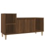 Mueble para TV madera contrachapada marrón roble 100x35x55 cm